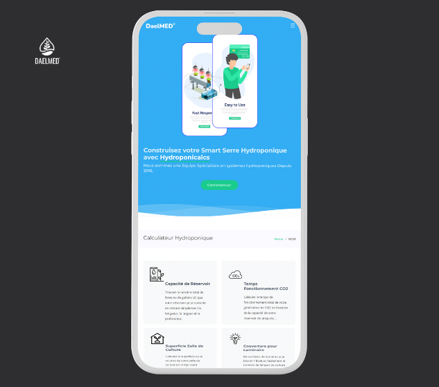 Build Your Industrial Smart Greenhouse with Hydroponicalcs by DAELMED®