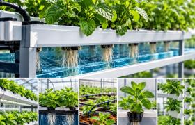 Hydroponic Mint Cultivation: Comparing Growing Systems for Sustainable Production